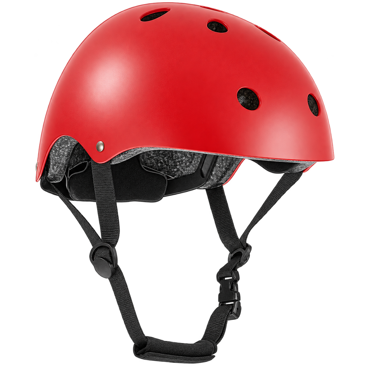 Red sport helmet